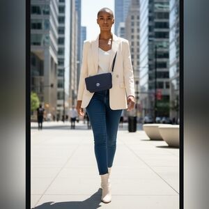 Vera Bradley Quilted Black Crossbody Bag